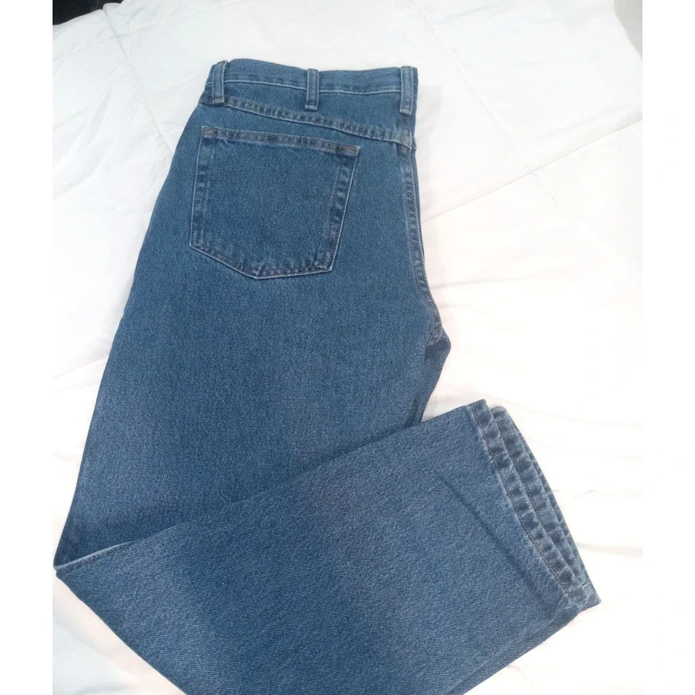 Rustler Wrangler Mens 34x29 Regular Fit Straight Leg Denim Jeans NWT